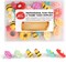 24 Pcs Decorative Thumbtacks Colorful Floret and Bees Pushpins for Feature Wall, Whiteboard, Corkboard, Photo Wall